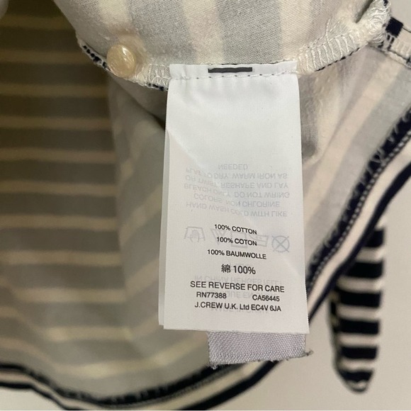 J. Crew Long Sleeve Striped Shirt - Picture 2 of 5